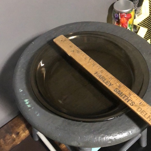 Vintage Pyrex brown pie plate 209 - Picture 6 of 6